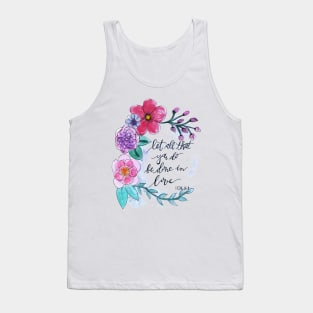 Do all with love Tank Top